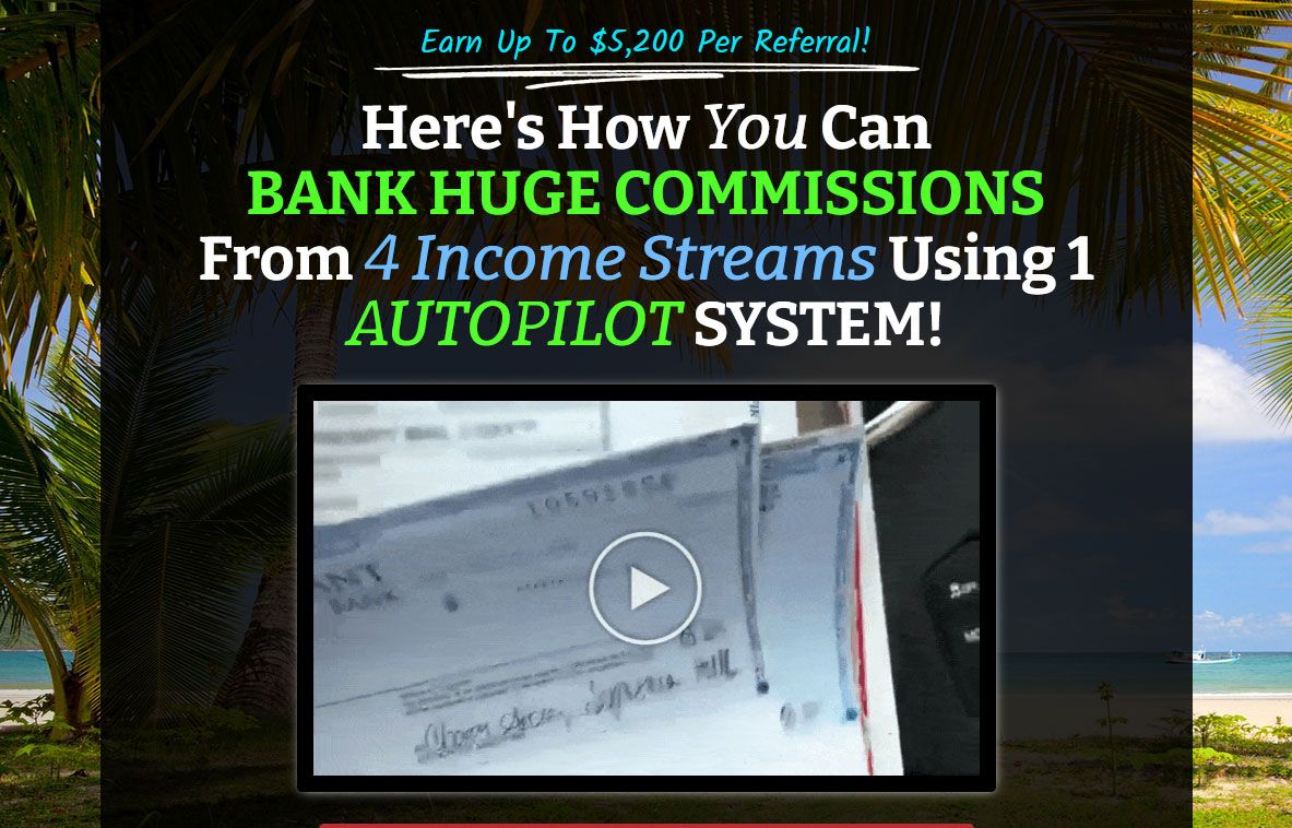 Multiple Income Funnel Website Screenshot
